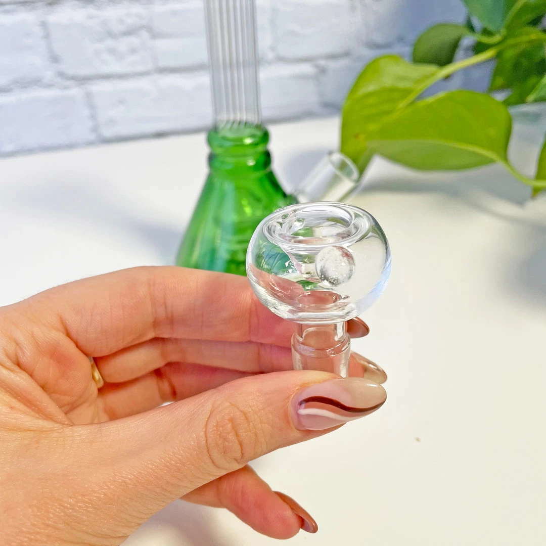 Burning Love Bongs Art Deco Bong- Green 6 Burning Love Bongs Art Deco Bong- Green