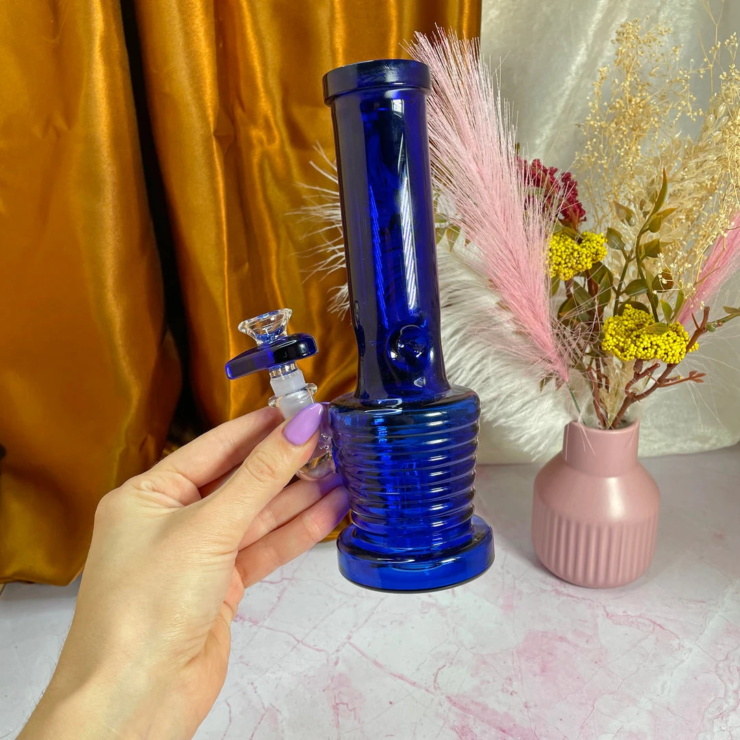 Burning Love Blue Groovy Heart Bong Bongs 6 Burning Love Blue Groovy Heart Bong Bongs