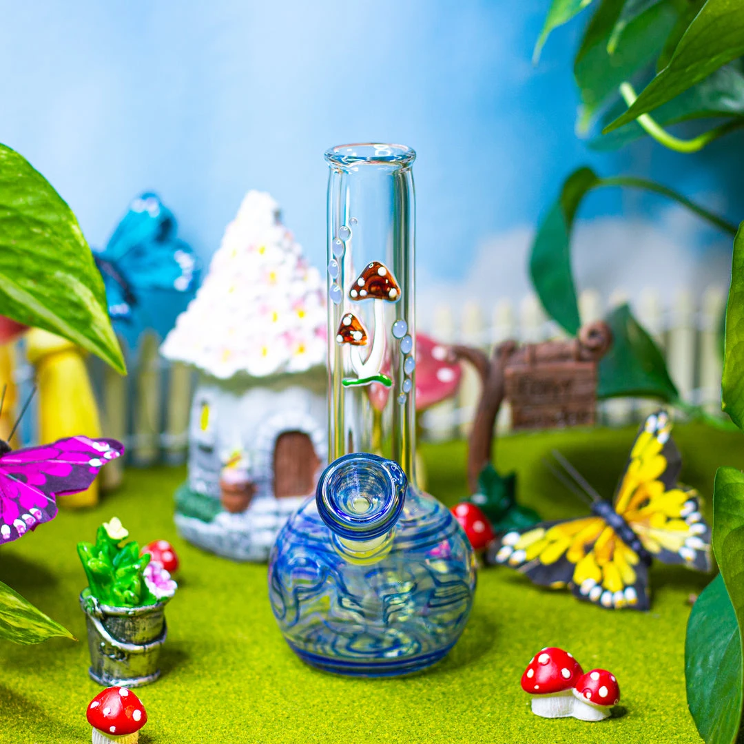 Burning Love Tiny Mushroom Beaker Bubbler Bubblers 10 Burning Love Tiny Mushroom Beaker Bubbler Bubblers