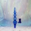 Burning Love Bubble Vase Water Pipe- Blue Bongs 2 Burning Love Bubble Vase Water Pipe- Blue Bongs
