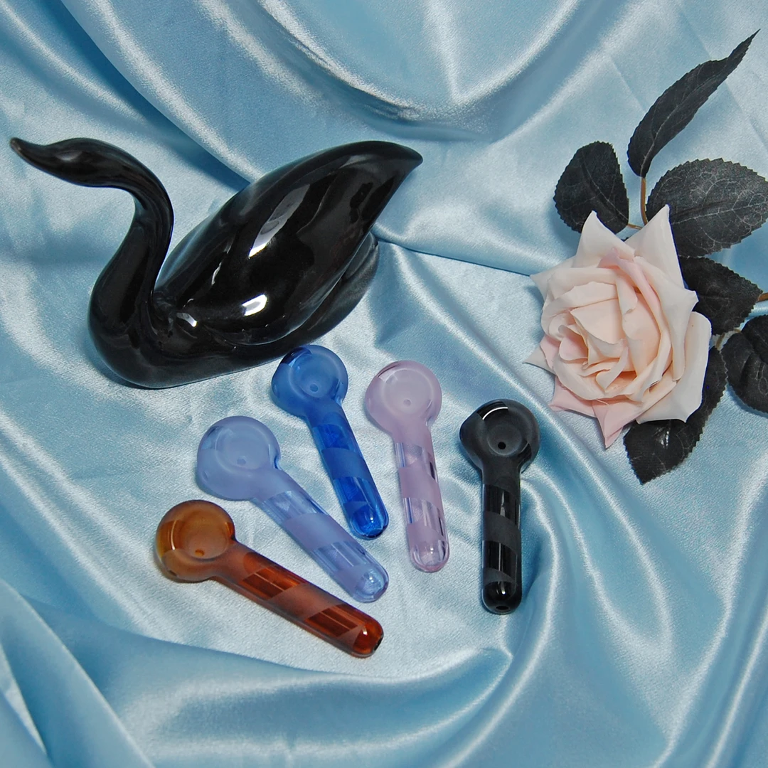 Shop Burning Love Candy Cane Pipe- Pink Pipes 5 Shop Burning Love Candy Cane Pipe- Pink Pipes