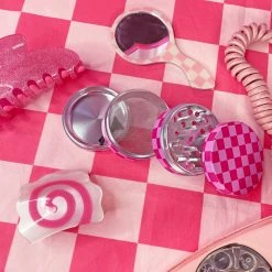 Burning Love Pink Checkerboard Grinder 19 Burning Love Pink Checkerboard Grinder