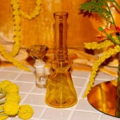 Burning Love Bongs Citrine Water Pipe