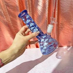 Burning Love Blue Cloud Bong Bongs