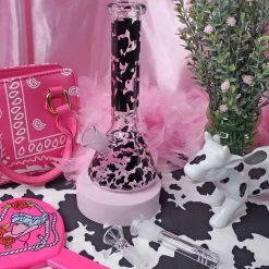 Burning Love Moo! Beaker Bong