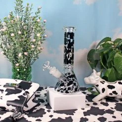 Burning Love Moo! Beaker Bong