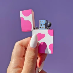 Burning Love Accessories Pink Cow Lighter 11 Burning Love Accessories Pink Cow Lighter