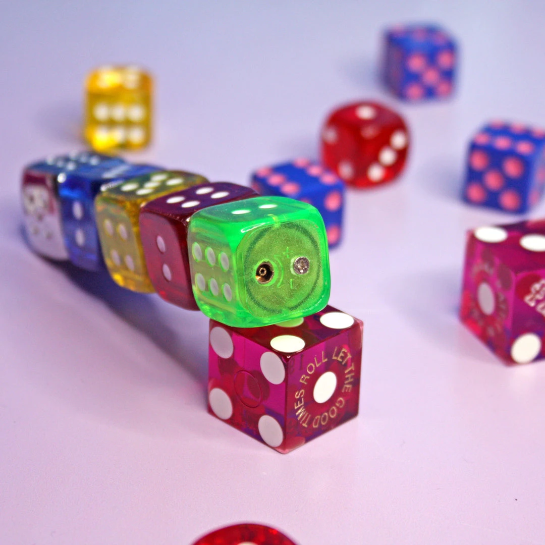 Burning Love Lighters Light Up Dice Lighter 5 Burning Love Lighters Light Up Dice Lighter