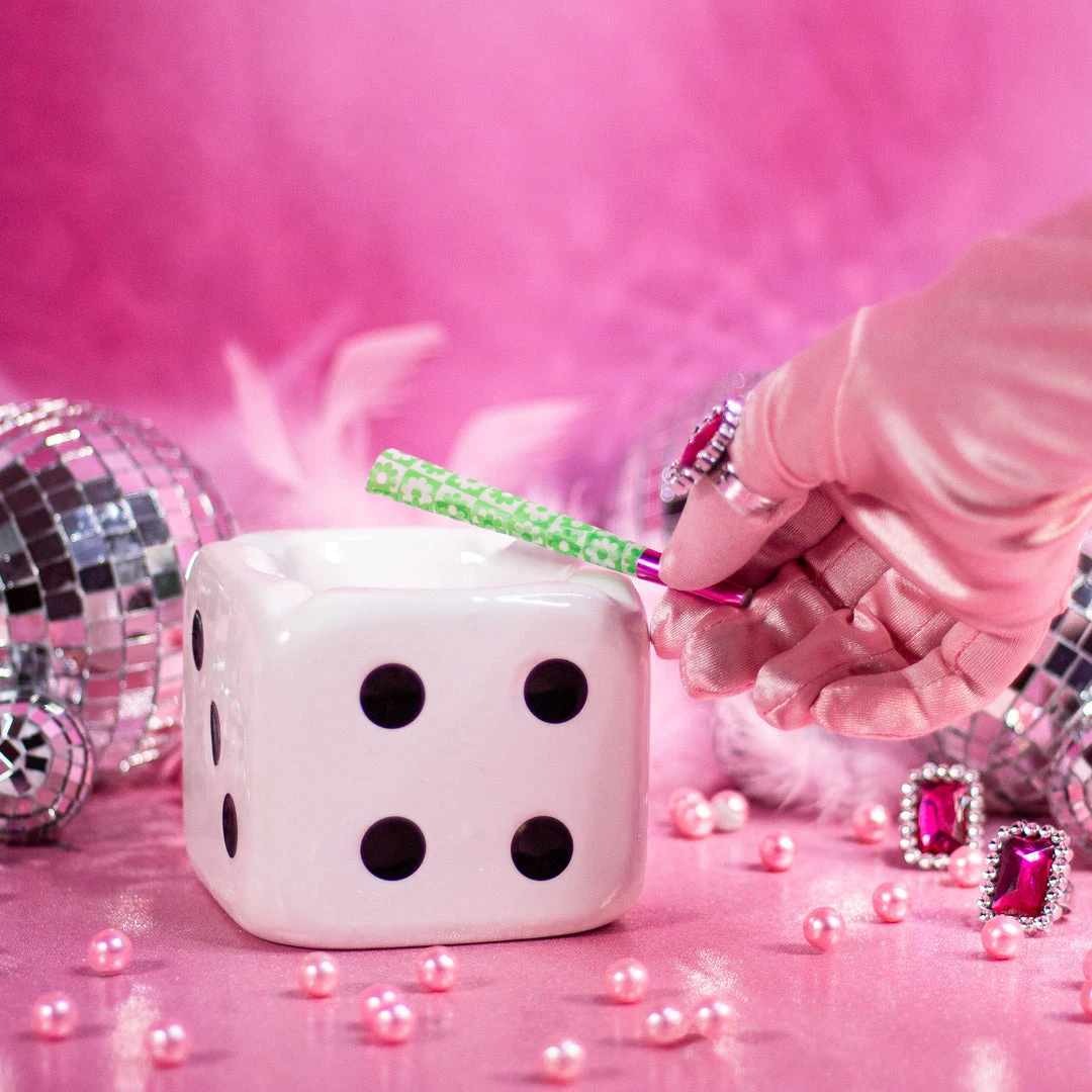 Burning Love Dice Ash Tray 4 Burning Love Dice Ash Tray