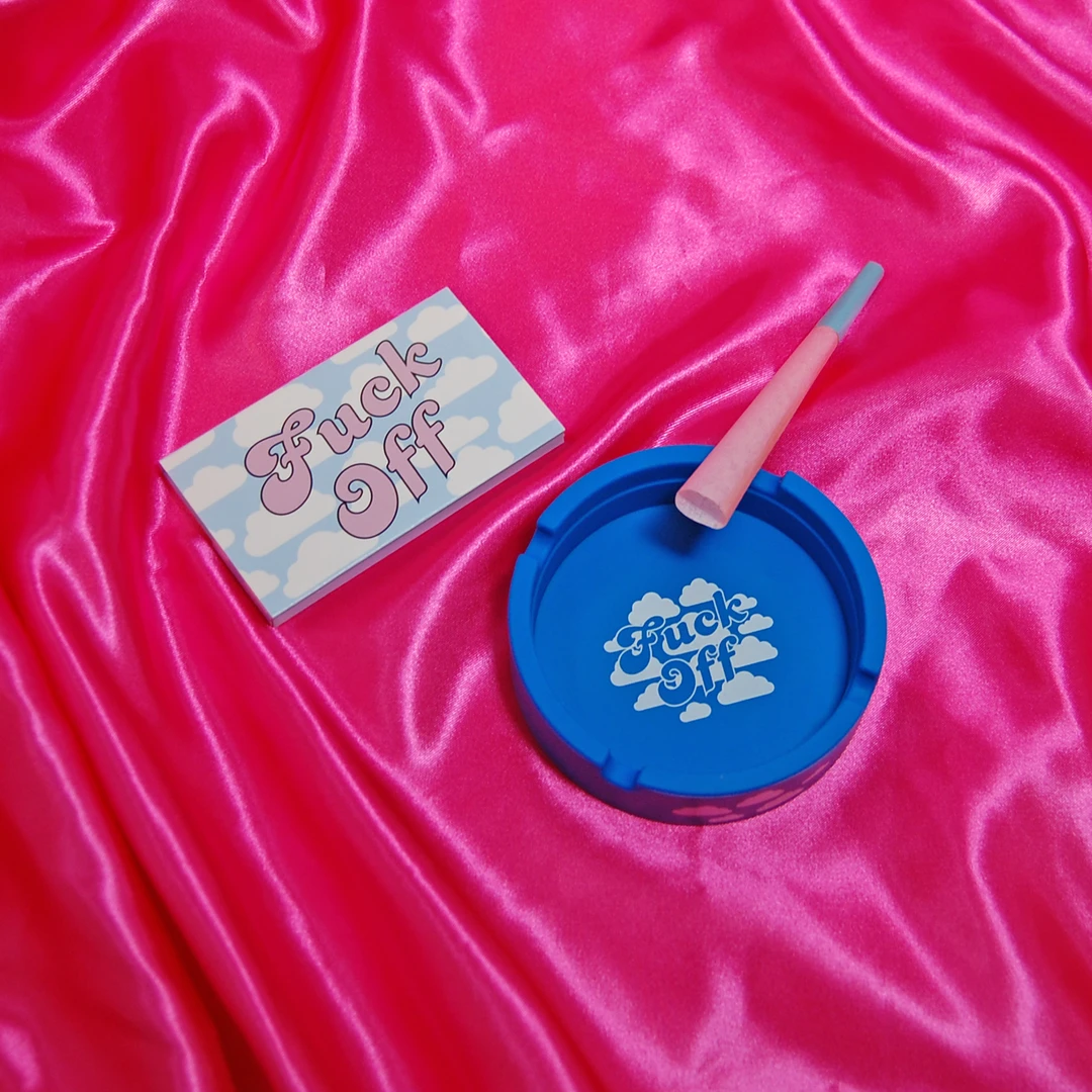 Burning Love Fuck Off Ash Tray Ash Trays 4 Burning Love Fuck Off Ash Tray Ash Trays