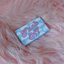 Shop Burning Love Fuck Off Rolling Papers- Watermelon Flavor