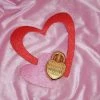 Burning Love Heart Lock Lighter- Gold Lighters 1 Burning Love Heart Lock Lighter- Gold Lighters