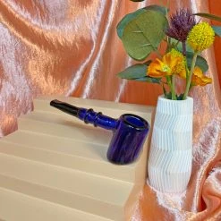 Burning Love Pipes Blue Hammer Pipe