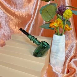 Burning Love Green Hammer Pipe