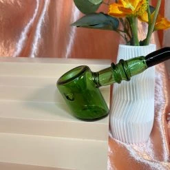 Burning Love Green Hammer Pipe