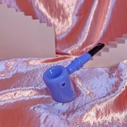 Burning Love Periwinkle Hammer Pipe Pipes