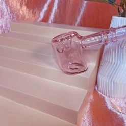 Burning Love Pipes Pink Hammer Pipe 7 Burning Love Pipes Pink Hammer Pipe