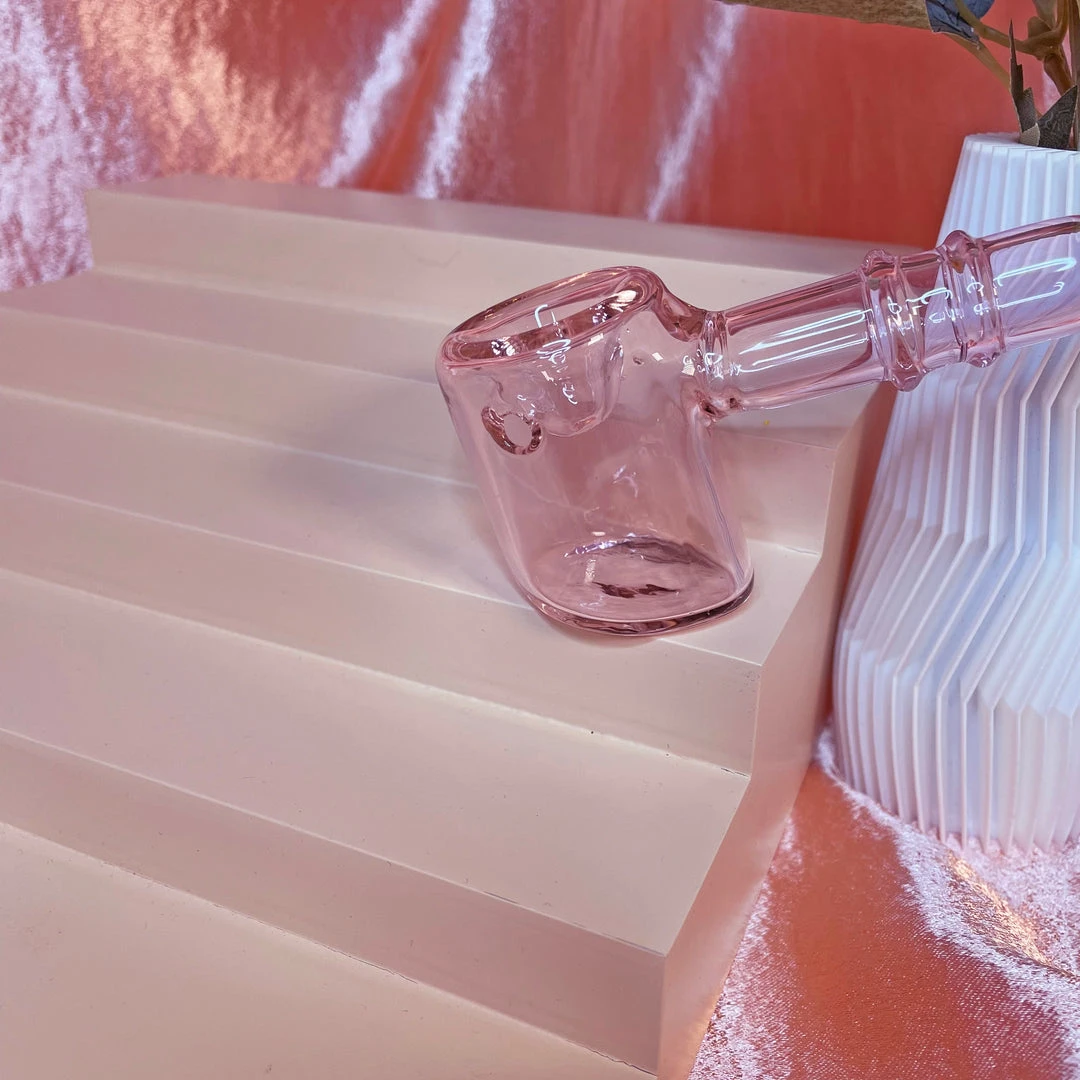 Burning Love Pipes Pink Hammer Pipe 5 Burning Love Pipes Pink Hammer Pipe