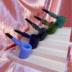 Burning Love Periwinkle Hammer Pipe Pipes