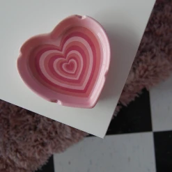 Burning Love Hearts Forever Ash Tray Ash Trays