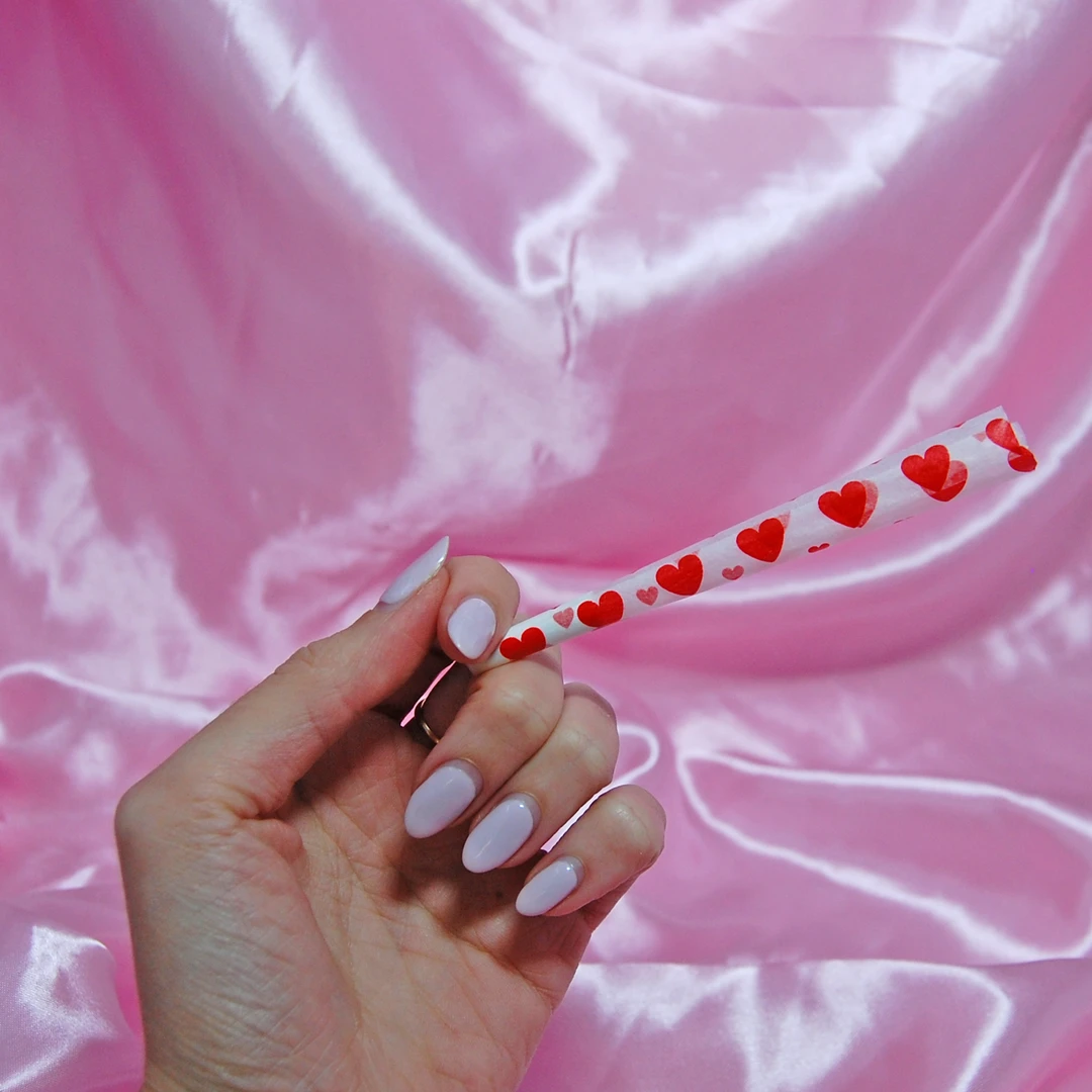 Shop Burning Love 4 Pack- Red Heart Cones 4 Shop Burning Love 4 Pack- Red Heart Cones