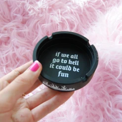 Burning Love Hell Ash Tray Ash Trays 12 Burning Love Hell Ash Tray Ash Trays