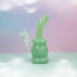 Burning Love Diamond In The Rough Water Pipe- Jade Bongs