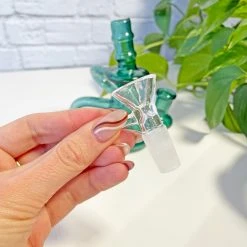 Burning Love Bongs Little Gem Recycler- Teal