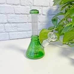 Burning Love Bongs Art Deco Bong- Green