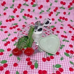 Burning Love Ash Trays Mint Heart Dish