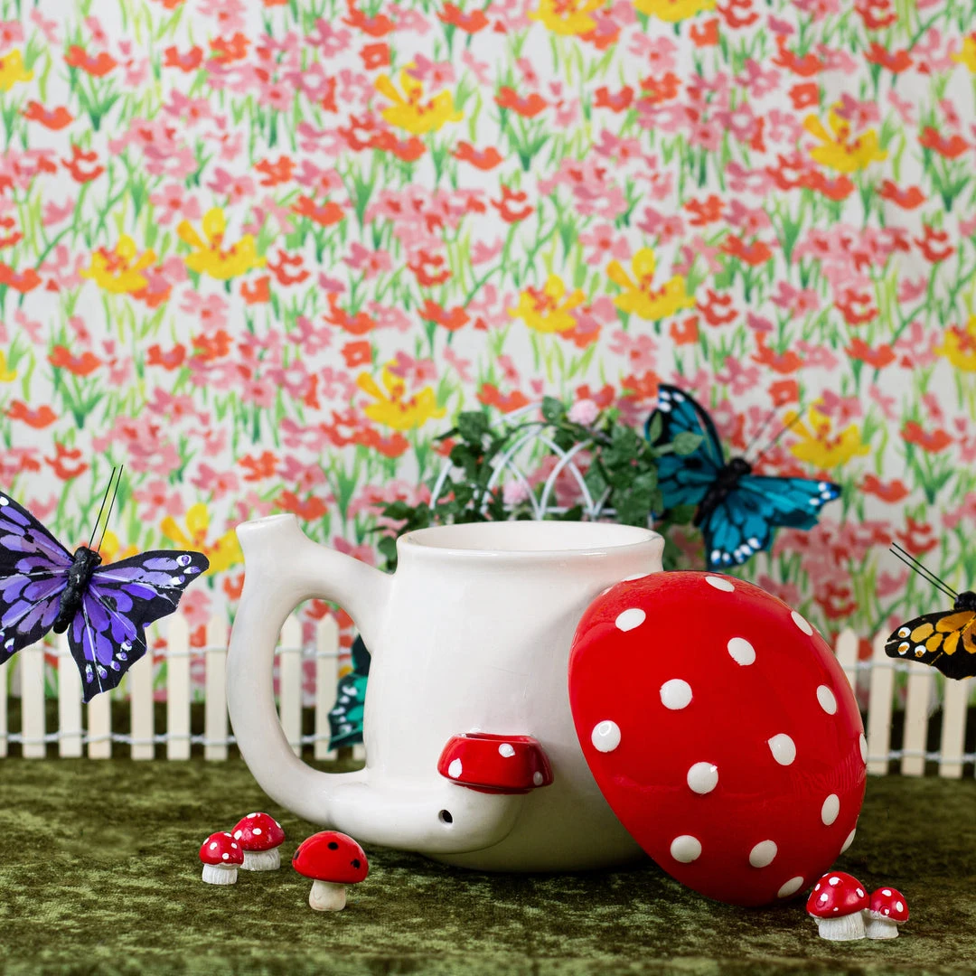 Shop Burning Love Mushroom Mug Pipe 6 Shop Burning Love Mushroom Mug Pipe