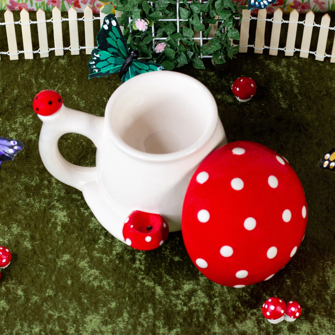 Shop Burning Love Mushroom Mug Pipe 5 Shop Burning Love Mushroom Mug Pipe