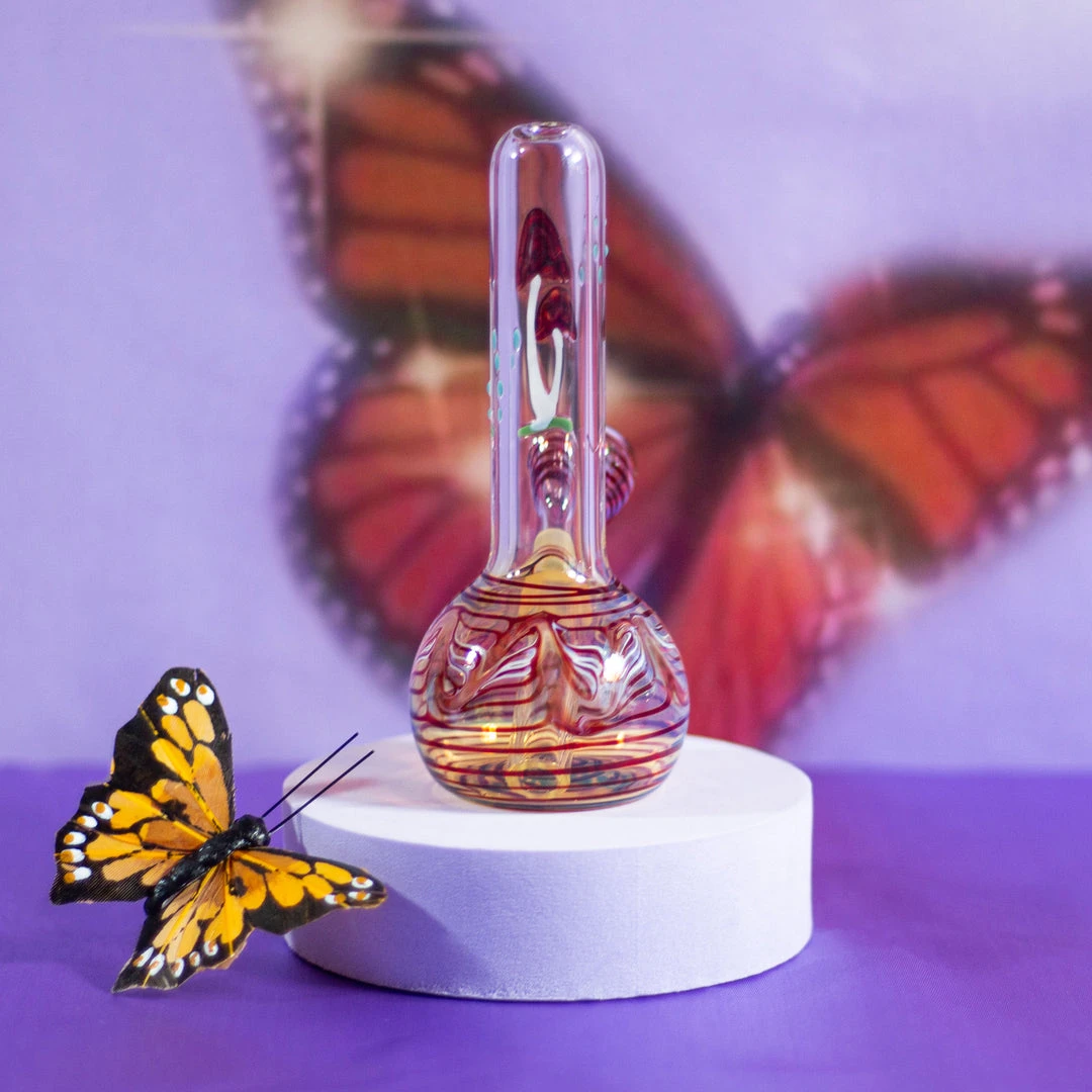 Burning Love Tiny Mushroom Beaker Bubbler Bubblers 7 Burning Love Tiny Mushroom Beaker Bubbler Bubblers