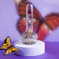 Burning Love Tiny Mushroom Beaker Bubbler Bubblers 19 Burning Love Tiny Mushroom Beaker Bubbler Bubblers