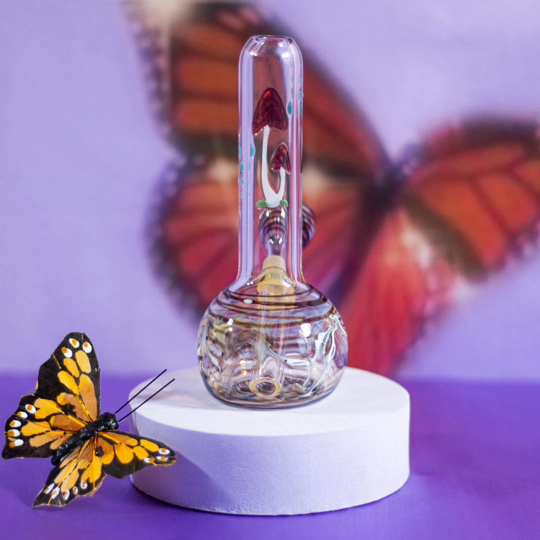 Burning Love Tiny Mushroom Beaker Bubbler Bubblers 9 Burning Love Tiny Mushroom Beaker Bubbler Bubblers