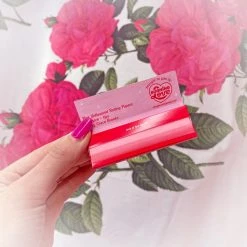 Shop Burning Love You're Like, Really Pretty Rolling Papers- Pink Papers Papers + Cones