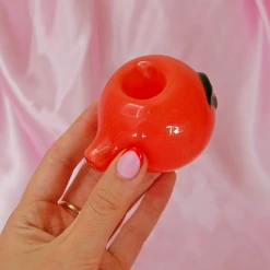 Burning Love Pipes Peach Fruit Pipe- Peach