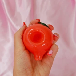 Burning Love Pipes Peach Fruit Pipe- Peach