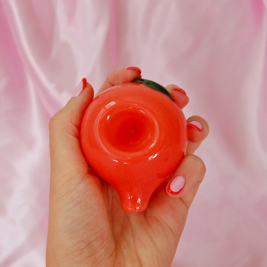Burning Love Pipes Peach Fruit Pipe- Peach 3 Burning Love Pipes Peach Fruit Pipe- Peach
