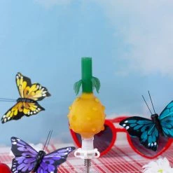 Shop Burning Love Pineapple Dab Straw