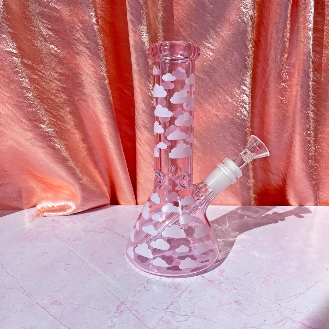 Burning Love Pink Cloud Bong Bongs 13 Burning Love Pink Cloud Bong Bongs