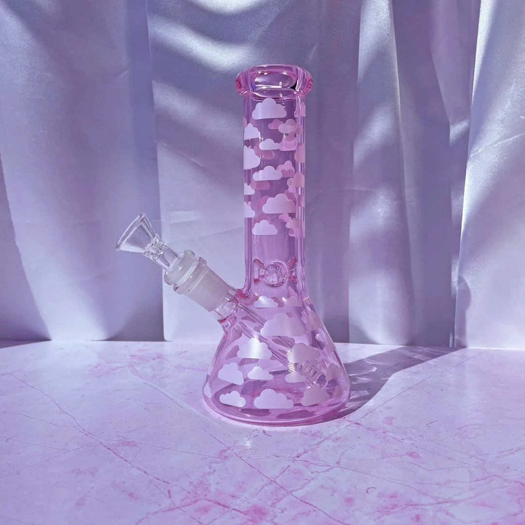Burning Love Pink Cloud Bong Bongs 7 Burning Love Pink Cloud Bong Bongs
