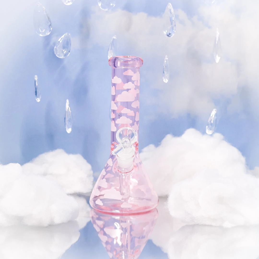 Burning Love Pink Cloud Bong Bongs 3 Burning Love Pink Cloud Bong Bongs