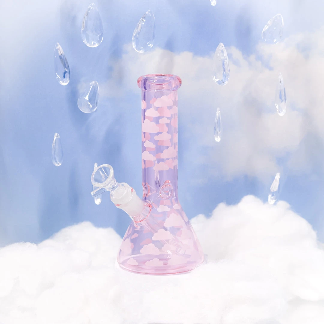 Burning Love Pink Cloud Bong Bongs 6 Burning Love Pink Cloud Bong Bongs