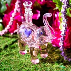Burning Love Elephant Bong- Pink 8 Burning Love Elephant Bong- Pink