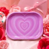 Shop Burning Love Hearts Rolling Tray Rolling Trays