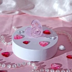 Shop Burning Love Accessories Pink Heart Slide