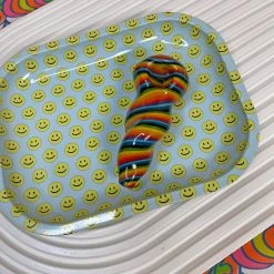 Shop Burning Love Twisted Rainbow Pipe Pipes