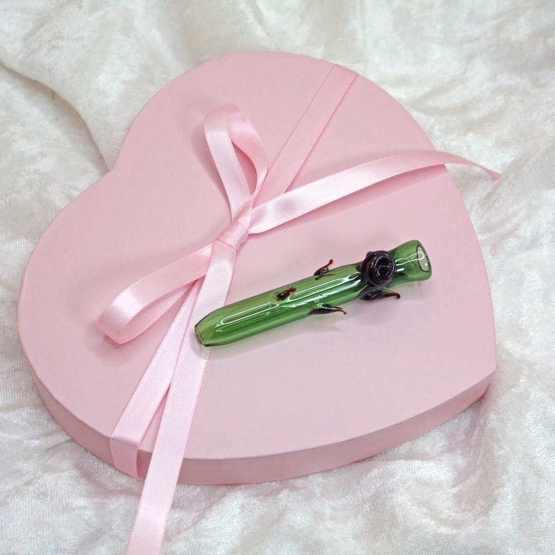 Burning Love Rose One Hitter Pipes 3 Burning Love Rose One Hitter Pipes