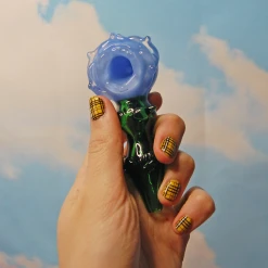 Burning Love Small Rose Bowl- Pastel Pipes